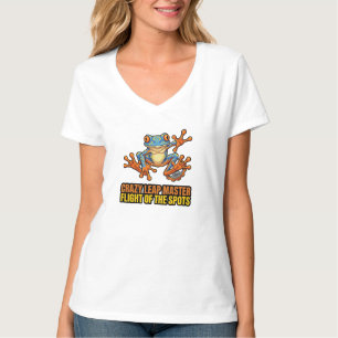 T-shirt Maître du saut fou Vol des taches
