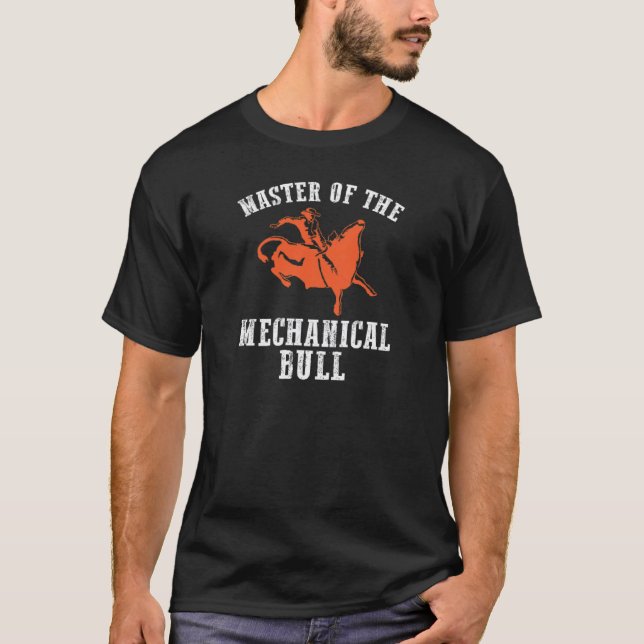 T-shirt Maître du taureau mécanique (Devant)