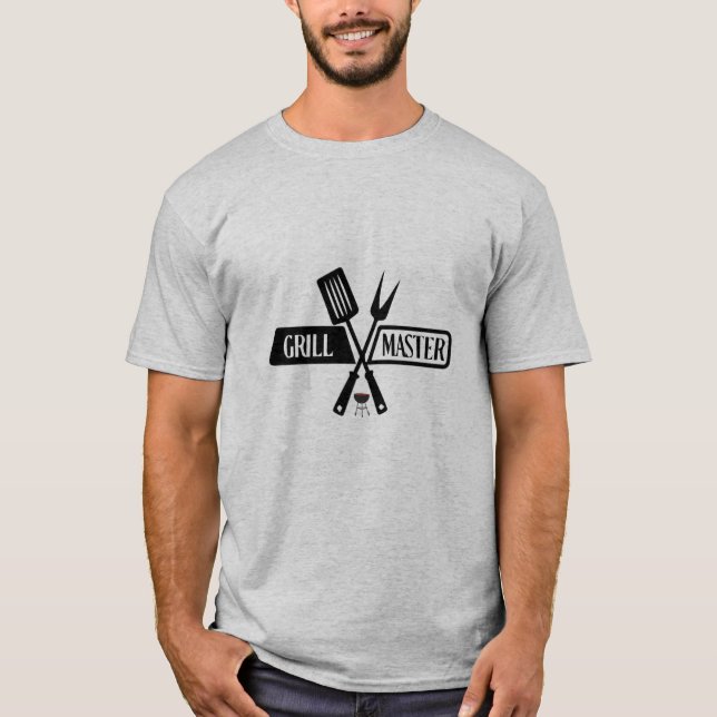T-shirt maître grill (Devant)