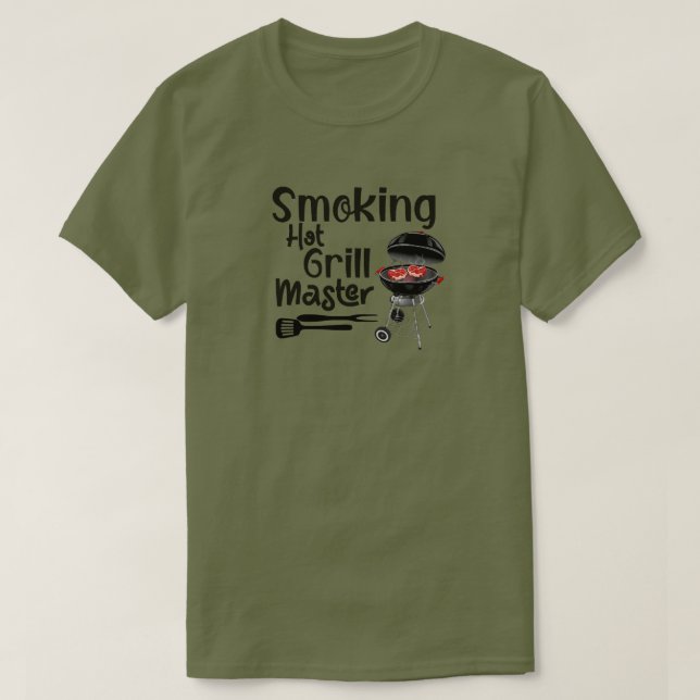 T-shirt maître grill (Design devant)