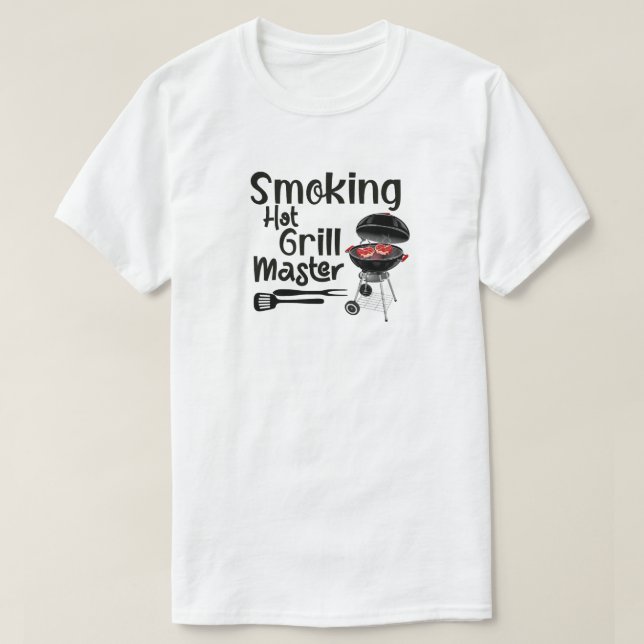 T-shirt maître grill (Design devant)