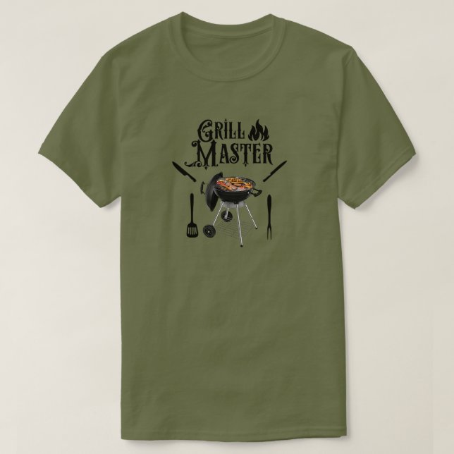 T-shirt maître grill (Design devant)