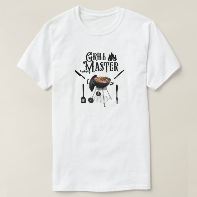 T-shirt maître grill (Design devant)
