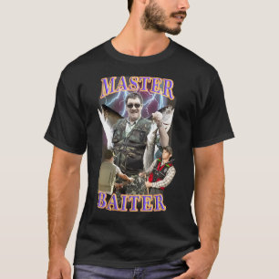 T-shirt Maître Iter Vintage B Pêche Drôle Pêcheur
