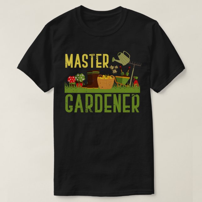 T-shirt Maître jardinier Jardinage (Design devant)