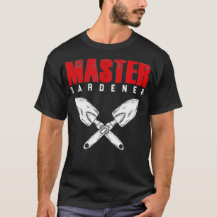 T-shirt Maître jardinier jardinier jardinage Outils de ja