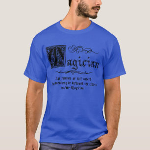 T-shirt Maître magicien médiéval