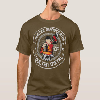 T-shirt Maître Manipulateur De Forger Farrier Métal Moulé