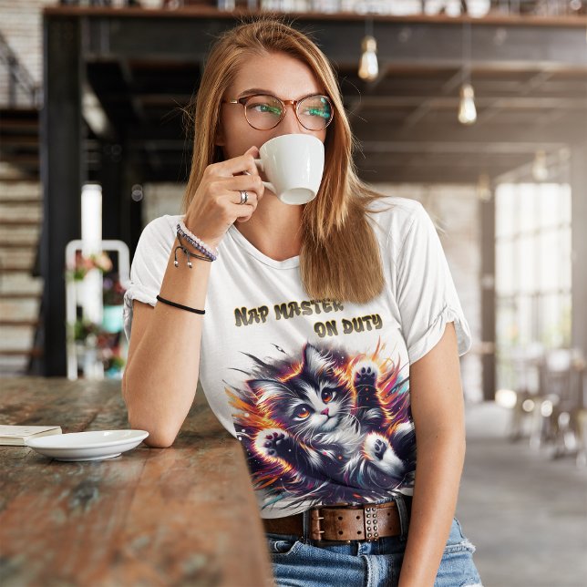T-shirt Maître Nap En Service (Créateur téléchargé)