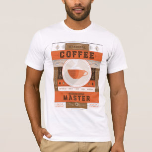 T-shirt Maître officiel de la brasserie à café