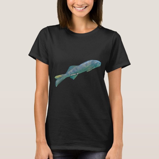 T-shirt Maître plongeur Zach Freshwater Walleye (Devant)