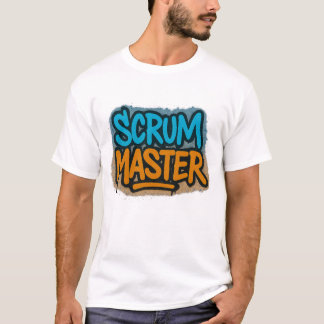 T-shirt Maître Scrum Graffiti