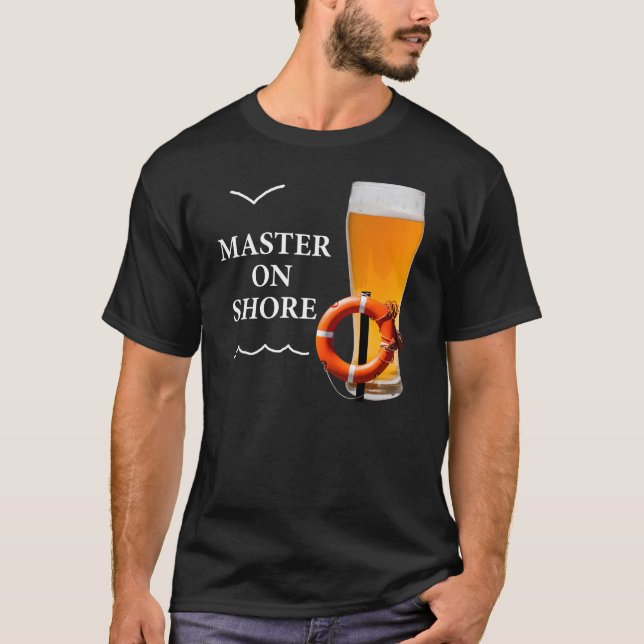 T-shirt Maître sur la côte (Devant)
