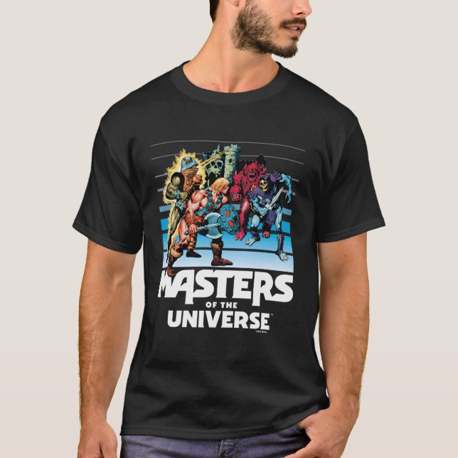 T-shirt Maîtres De L'Univers Fondu (Devant)