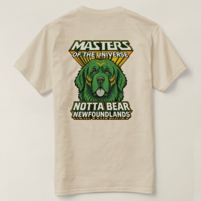 T-shirt Maîtres du Nouveau Monde (Design dos)