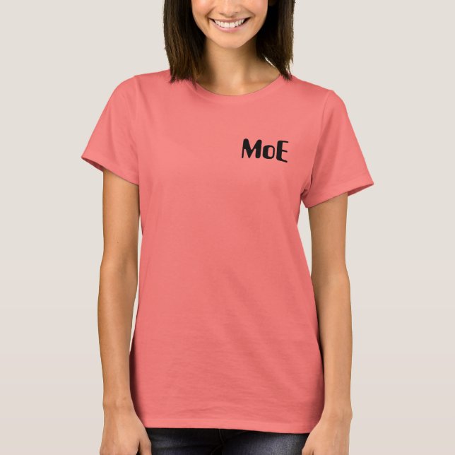 T-shirt Maîtresse du mal (Devant)