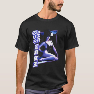 T-shirt Maîtresse Elvira De La Baignade Lunaire Sombre