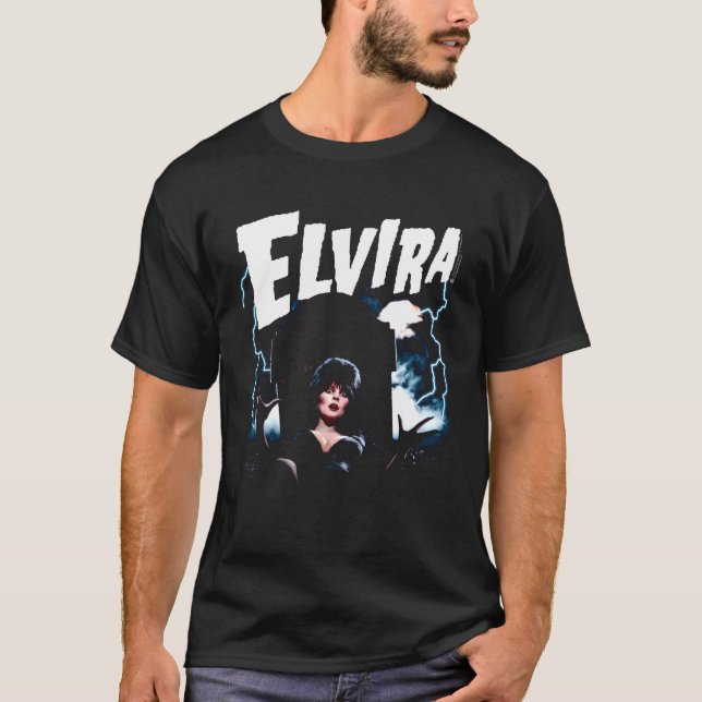 T-shirt Maîtresse Elvira De La Grave Sombre Et De La Lumiè (Devant)