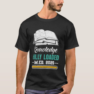 T-shirt Maîtrise de l'éducation CONNAISSANCES ENTIÈREMENT