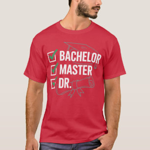 T-shirt Maîtrise de licence Dr Degreeriumphee amis