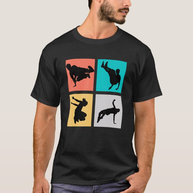 T-shirt Maîtrise du Parkour (Devant)