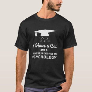 T-shirt Maîtrise En Psychologie T Pour Animaux De Compagni