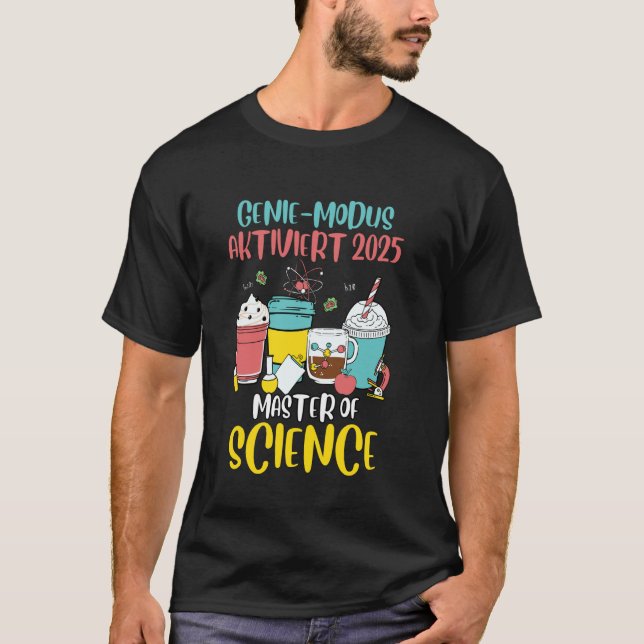 T-shirt Maîtrise GENIE MODUS ACTIVÉ 2025 Maître  (Devant)