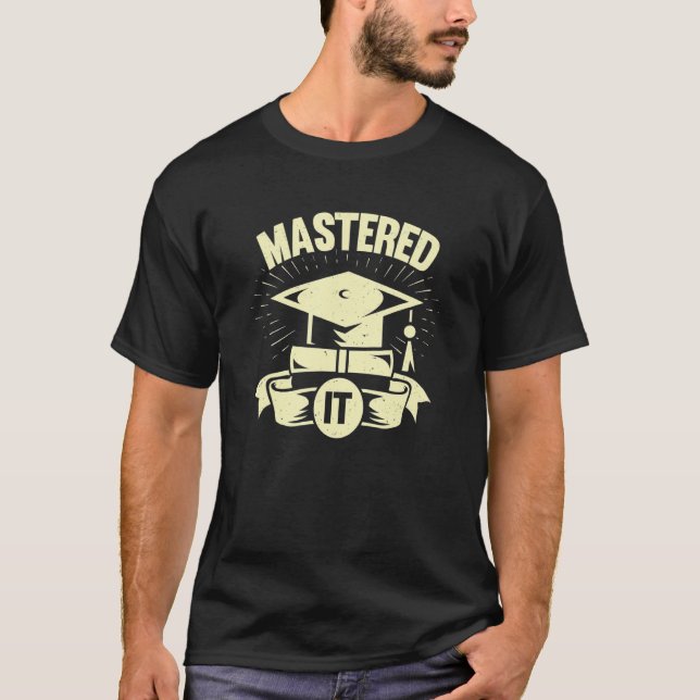 T-shirt Maîtrise Il Master Étudiant (Devant)