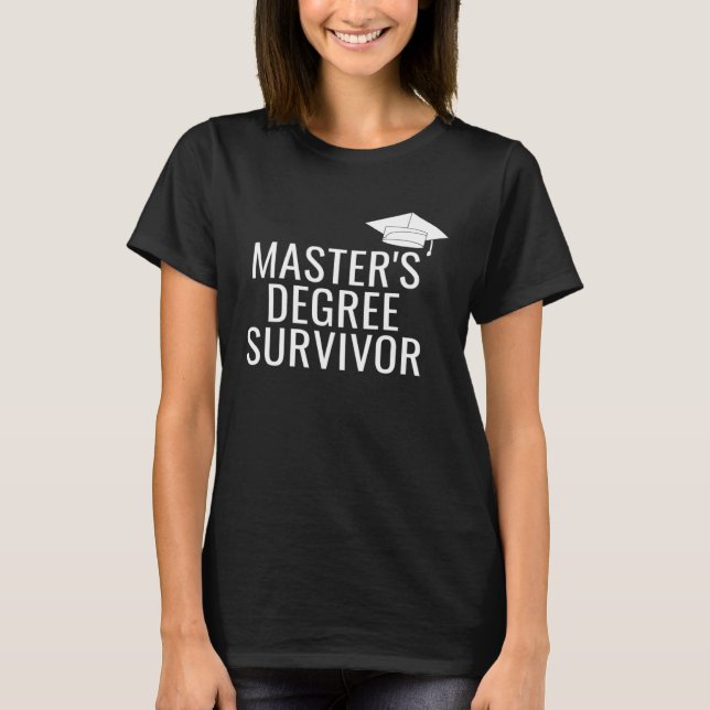 T-shirt Maîtrise Survivant (Devant)