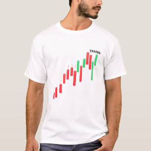T-shirt Maîtriser le marché : Chandeliers Graphique Tradin