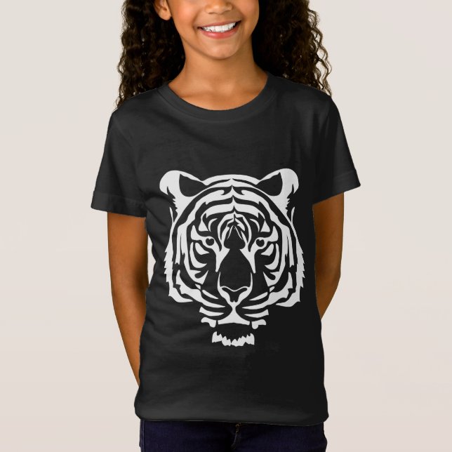 T-Shirt Majestätischer Tiger (Devant)