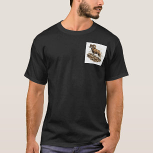 T-shirt Majesté de Bighorn Peak : Le Roi de la Montagne