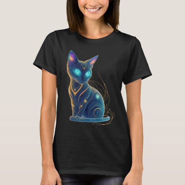 T-shirt Majesté de Feline galactique (Devant)