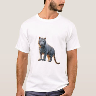 T-shirt Majesté du Tigre Blanc.