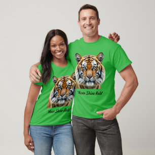 T-shirt "Majesté Rugissement d'Émeraude"