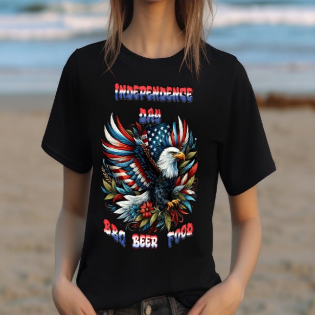 T-shirt Majestic American Freedom Independence Day (Créateur téléchargé)