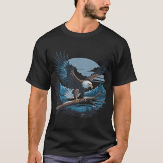 T-shirt Majestic Bald Eagle