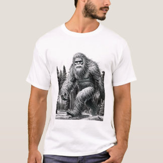 T-shirt Majestic Bigfoot - Légendaire Tee Cryptid