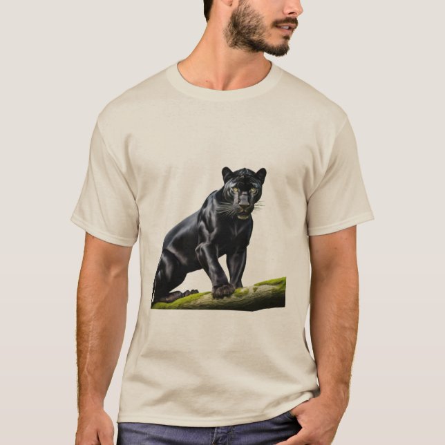 T-shirt Majestic Black Panther (Devant)