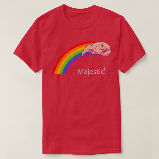 T-shirt Majestic Blobfish (Design devant)
