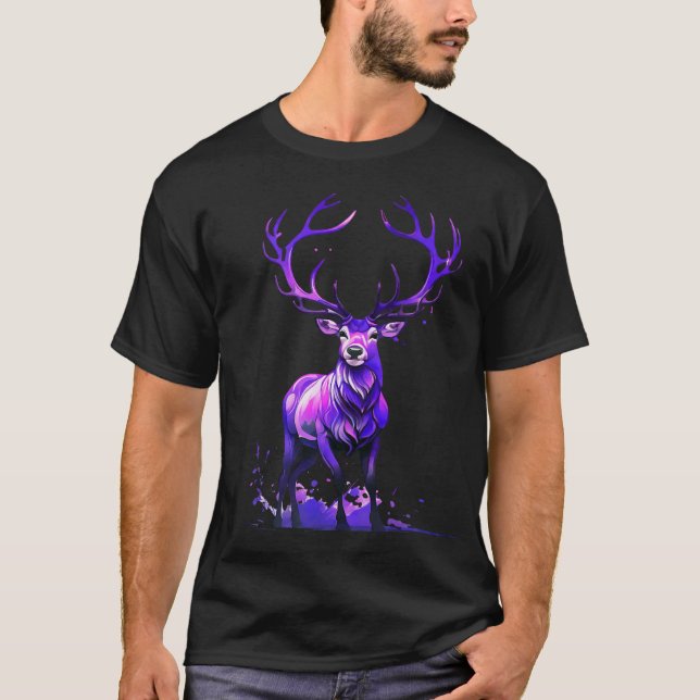 T-shirt Majestic Deer (Devant)