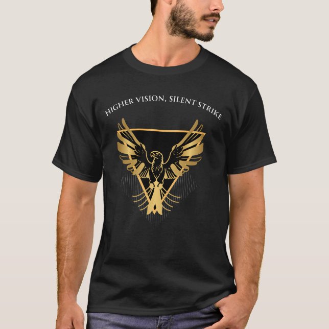 T-shirt Majestic Falcon Vision - "Higher Perspective" Geom (Devant)
