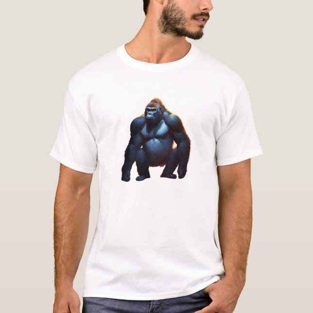 T-shirt Majestic Gorilla Tee (Devant)