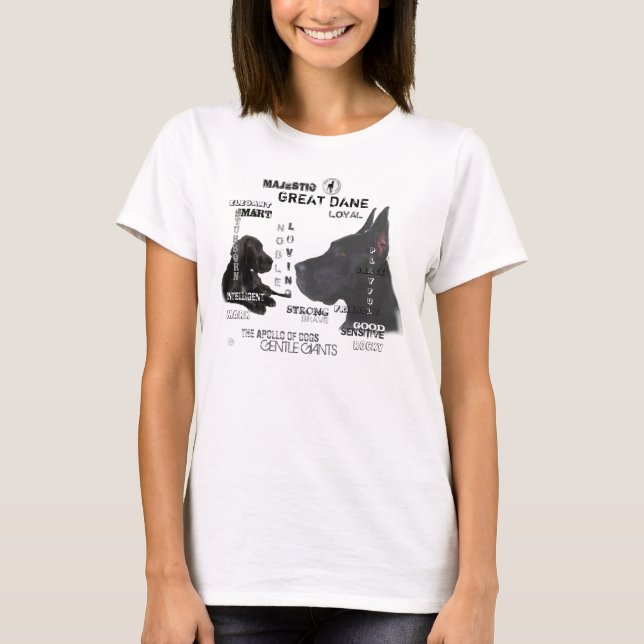T-shirt Majestic Great Danes (Devant)