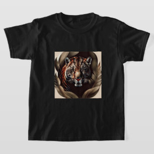 T-shirt Majestic Jaguar - Roi De La Jungle