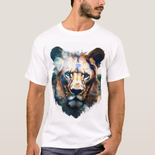 T-shirt Majestic Lion - Le roi de la Jungle