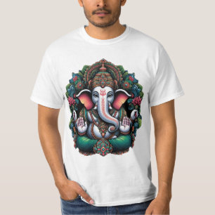 T-shirt "Majestic Lord Ganesha en Aura divine"