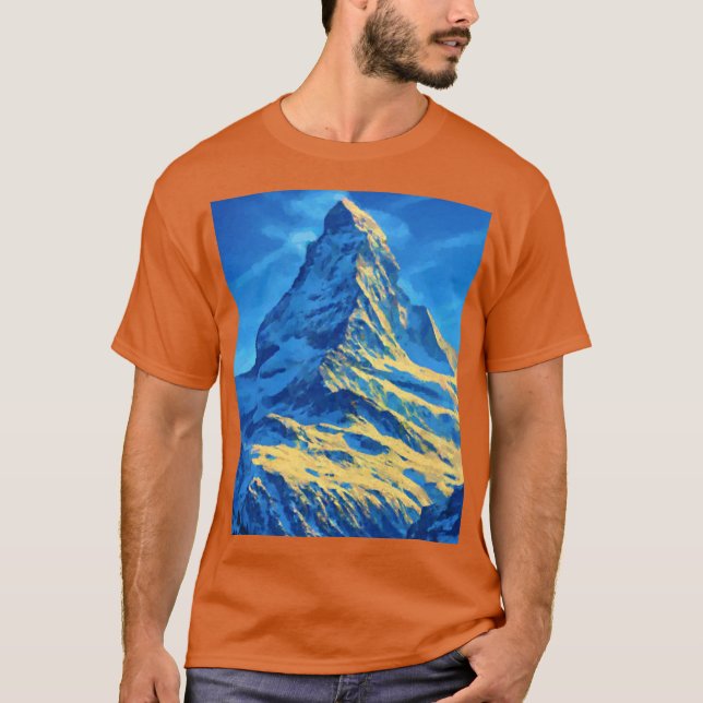 T-shirt Majestic Matterhorn (Devant)