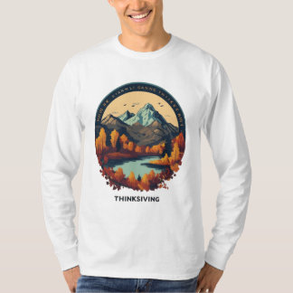 T-shirt Majestic Mountain Peaks - Adventure Await