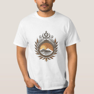 T-shirt Majestic Mountain Sunrise